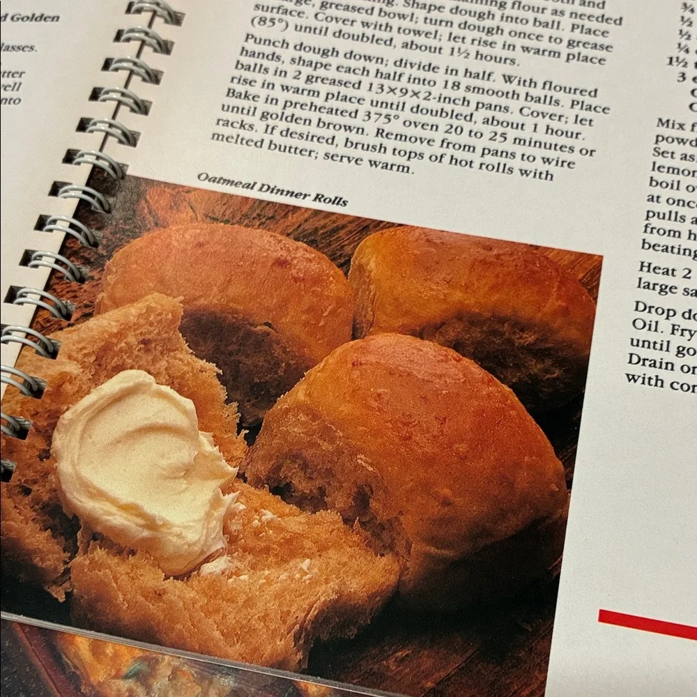 Vintage 3 piece Spiral-Bound Cookbook set